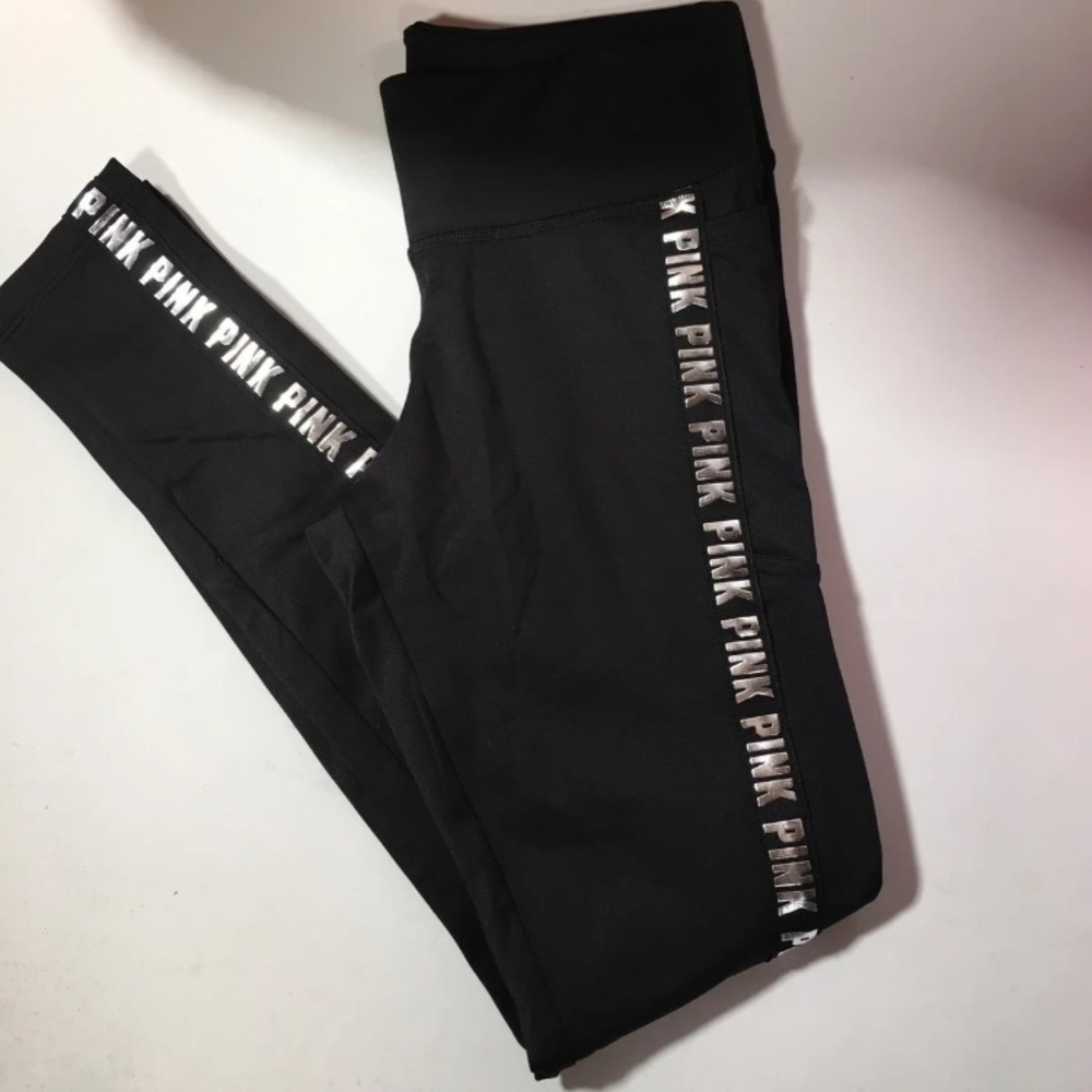 NWT vs pink cozy leggings sz small